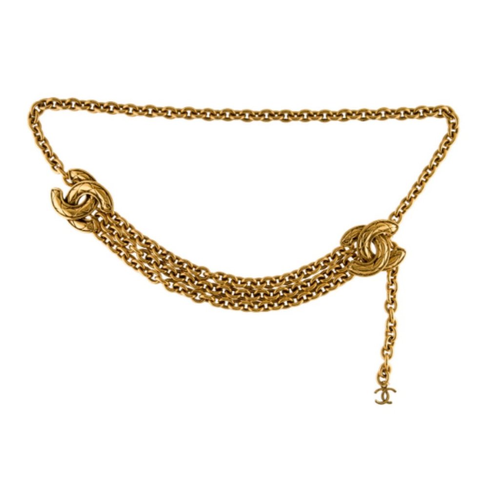 Vintage Chanel Skinny Waist Belt